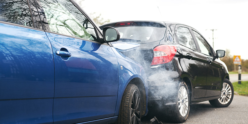 blue-car-crashing-into-black-car-pre-existing-condition-law